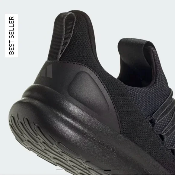 adidas Black Knit Sneakers - Picture 7 of 8